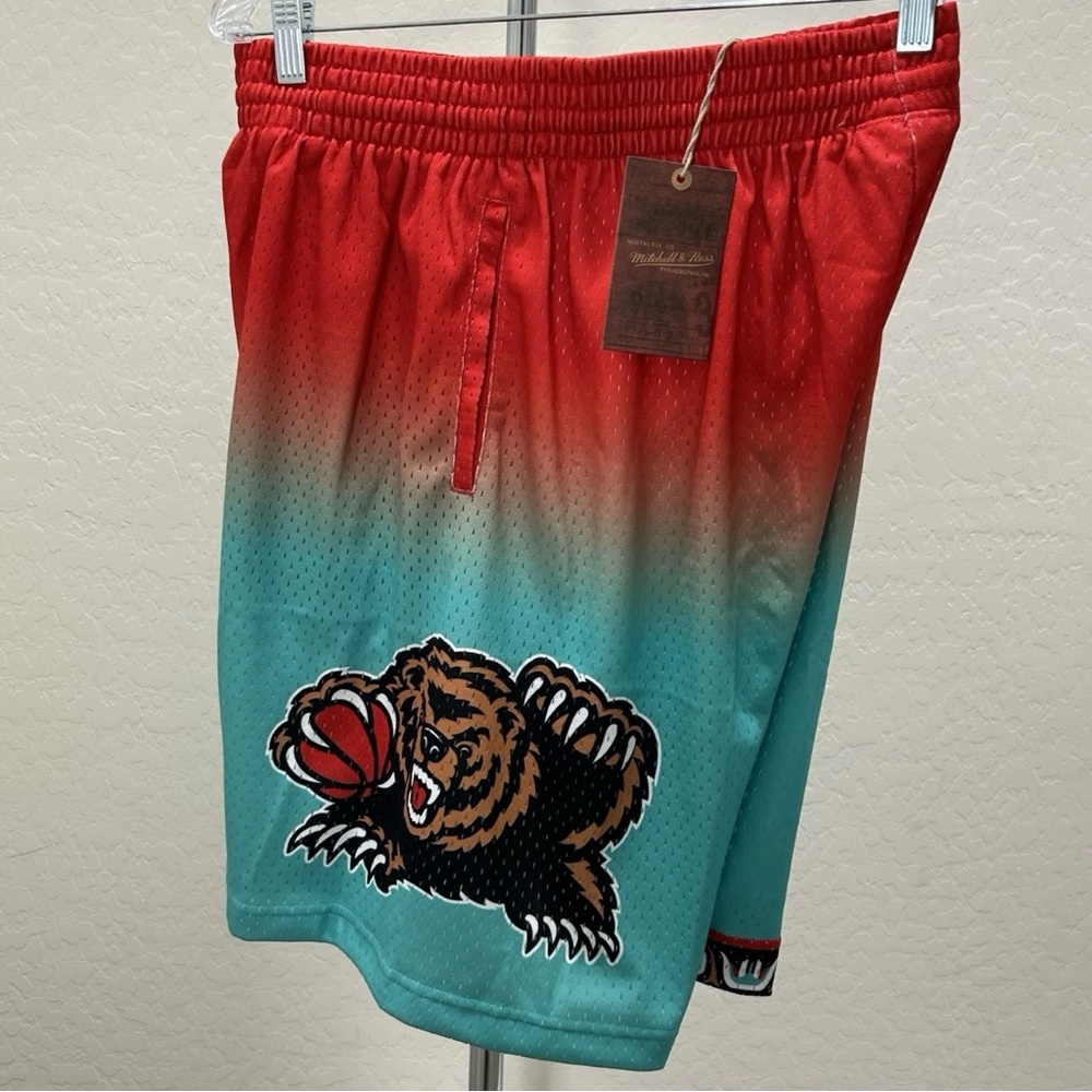 Mitchell & Ness Grizzlies NBA Basketball Swingman Shorts Men's Size Medium New